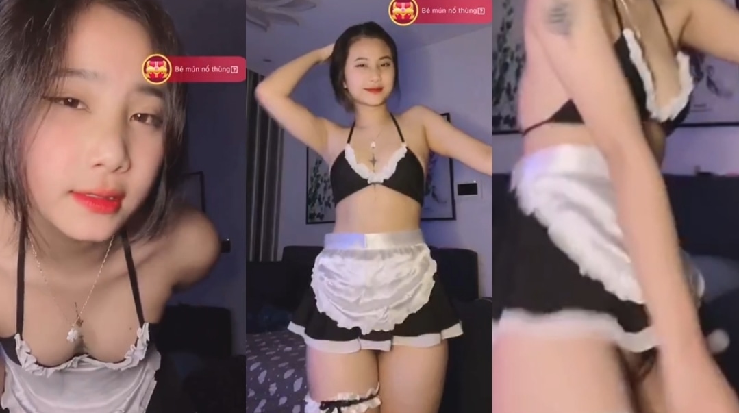 Bé chan 3 tủi Bigo dancer lồ lộ mu lồn 